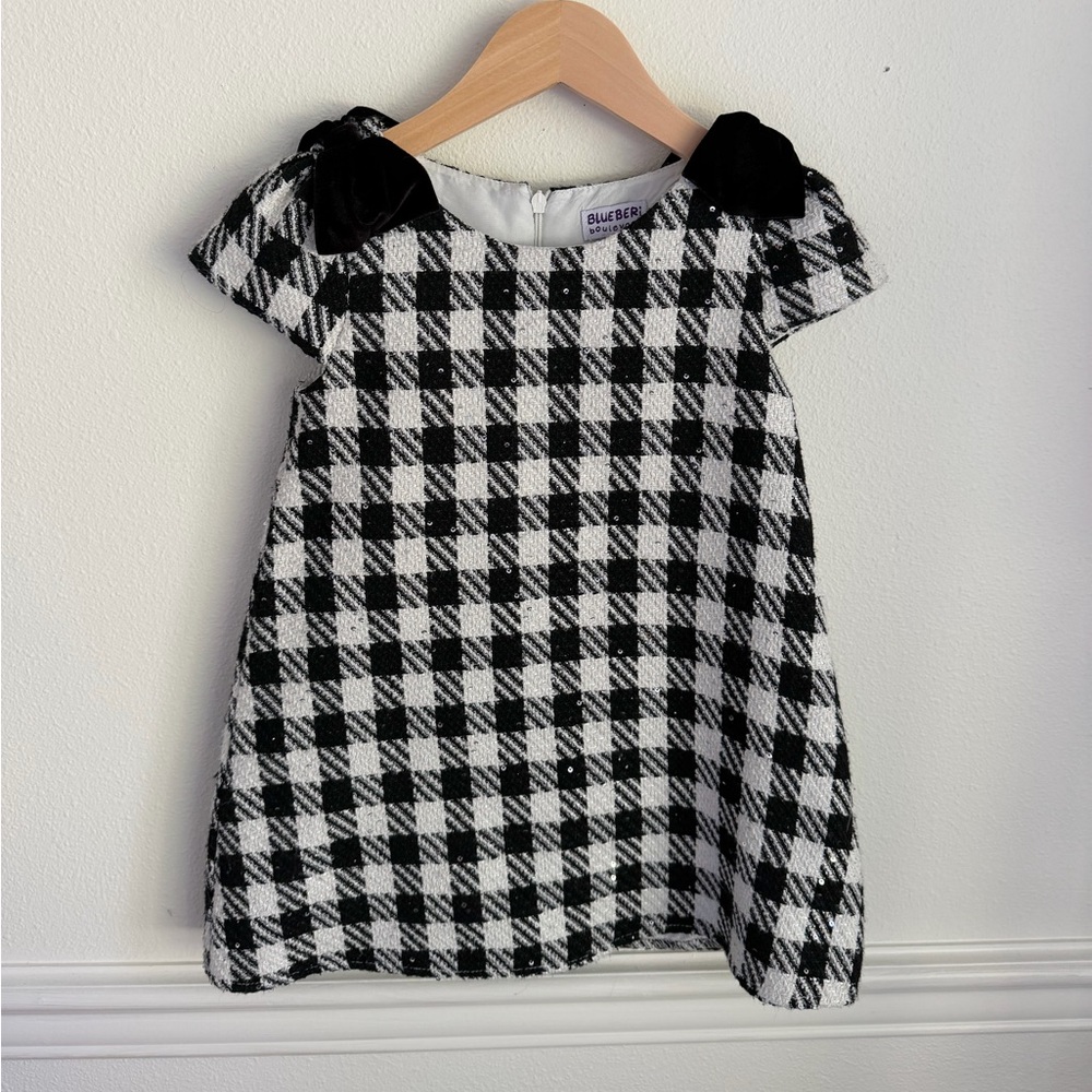 4T Blueberi Boulevard Dress with Sequins